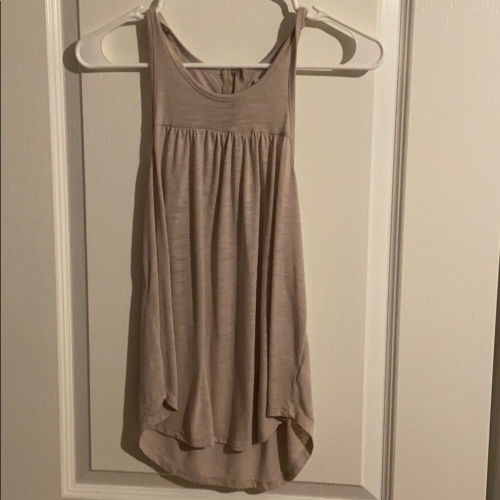 American eagle top with zipper back